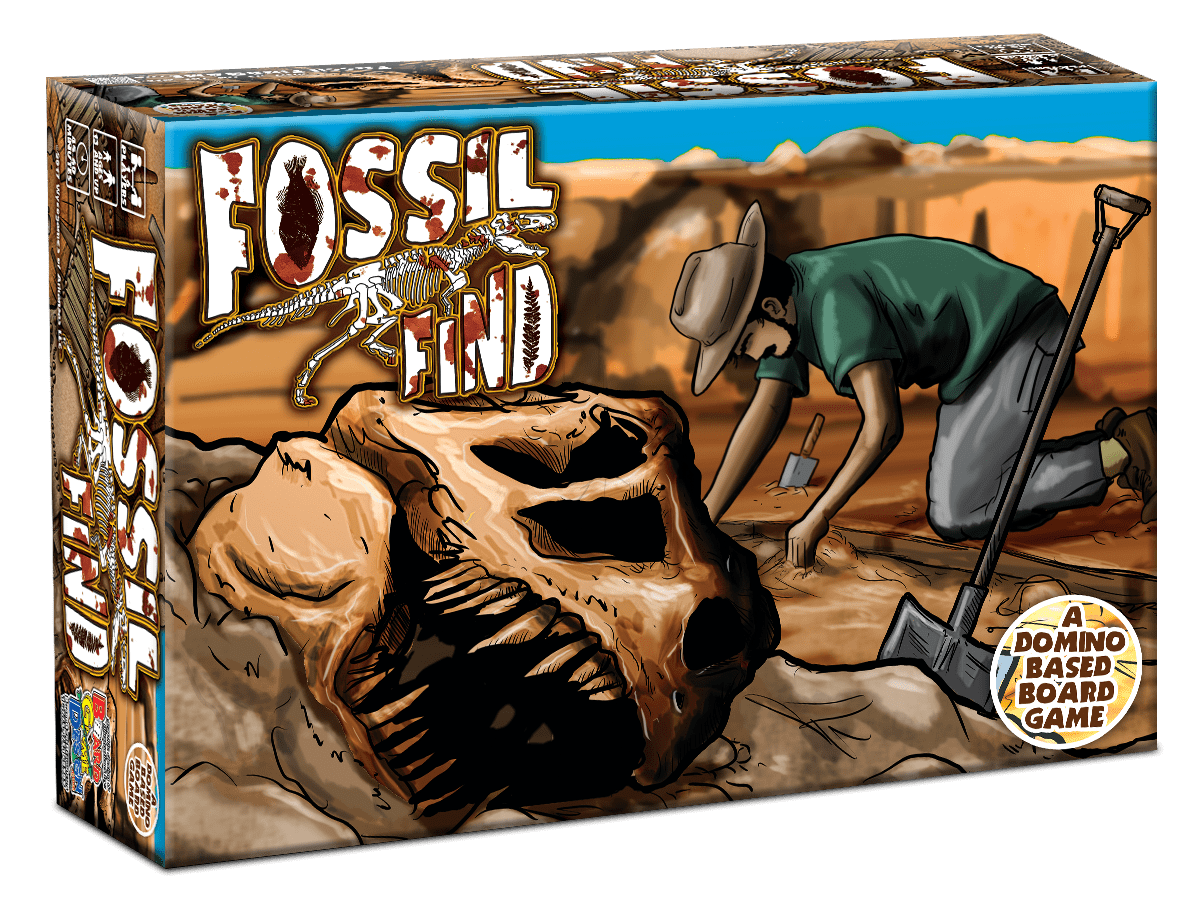 Fossil Find Domino Based Board Game